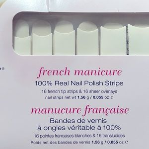 Color Street French Manicure Nail Polish Strips